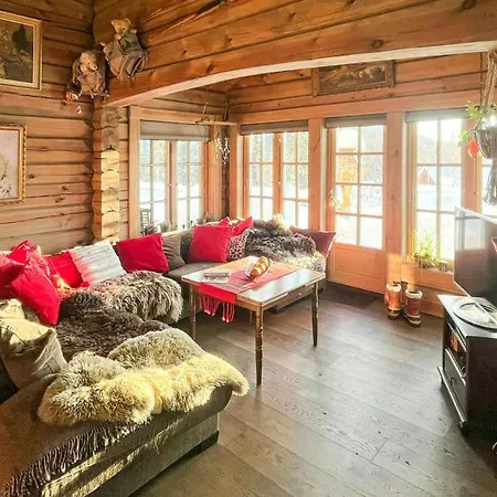 Hand-crafted With Sod Roof And Terrace * Oyfjell